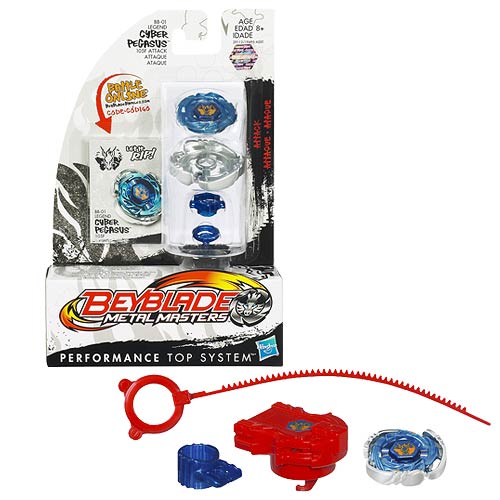 Beyblade Metal Fusion Cyber Pegasus Battle Top