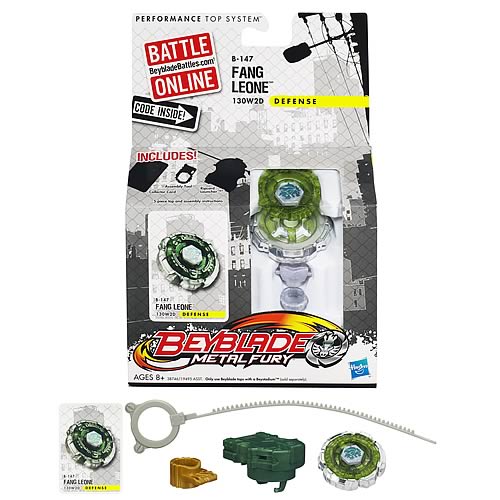 Beyblade Metal Fusion Fang Leone Top