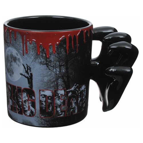 The Walking Dead Zombie Hand Ceramic Molded Mug, Not Mint