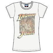 Indiana Jones Vintage Style Babydoll T-Shirt