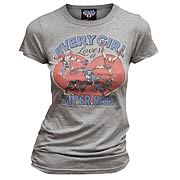 Marvel Every Girl Loves A Super Hero Babydoll T-Shirt