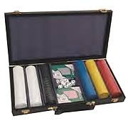 Poker Chip Case With 8-Gram Chips