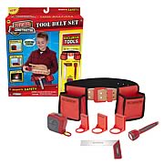 Real Construction Tool Belt Set with Accessories