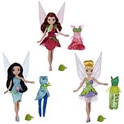 Disney Fairies Deluxe Party-N-Play Fashion Dolls Wave 1 Case