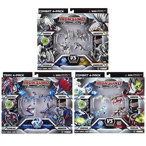 Monsuno Core Combat 4-Pack Wave 3 Case