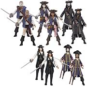 POTC On Stranger Tides Basic Figures Wave 1 Case