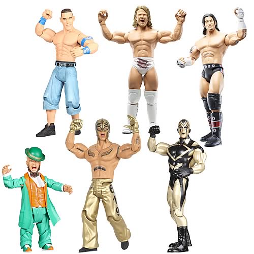 Orton Marella,Carlito WWF WWE TNA WRESTLING Wrestler figures Elite by Mattel