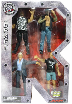 WWF Raw `R` Deluxe 4-Pack