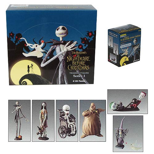 Nightmare Before Christmas Series 1 Trading Figure Set, Nightmare Before Christmas, Mini-Figures, Jun Planning