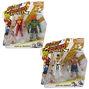 Street Fighter 4-Inch Classic Action Figures 2-Pack Case