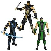 Mortal Kombat 2 4-Inch Classic Ninja Action Figures Case