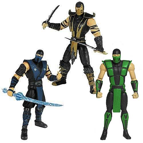 Mortal Kombat 2 4-Inch Classic Ninja Figures Wave 1 Case