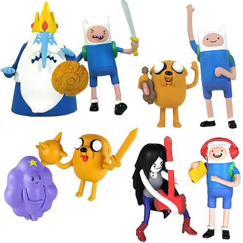 Adventure Time 2-Inch Action Figures Packs Case