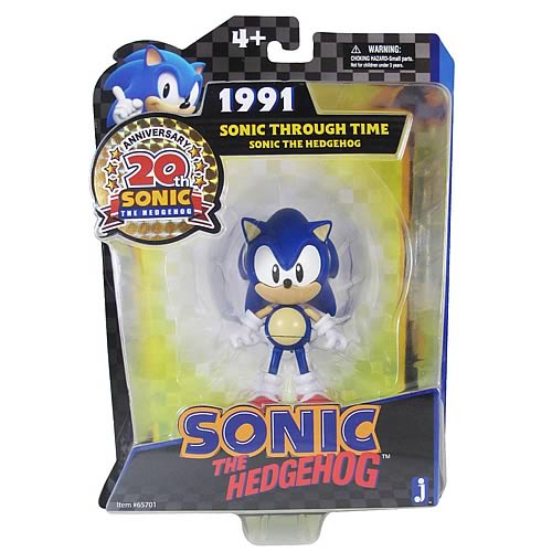Sonic the Hedgehog Sonic Through Time 20th Ann. Figure