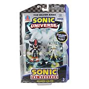 Sonic the Hedgehog 20th Anniv. Shadow and Silver Figures