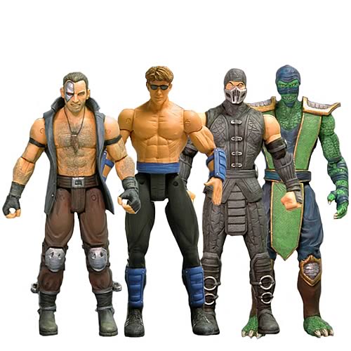 Mortal Kombat Series 3 Action Figure Set