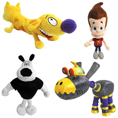 Nicktoons Modern Plush Character Set