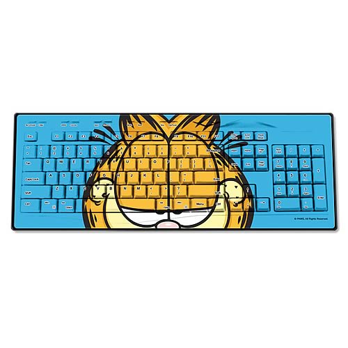 Garfield Face Wired Keyboard