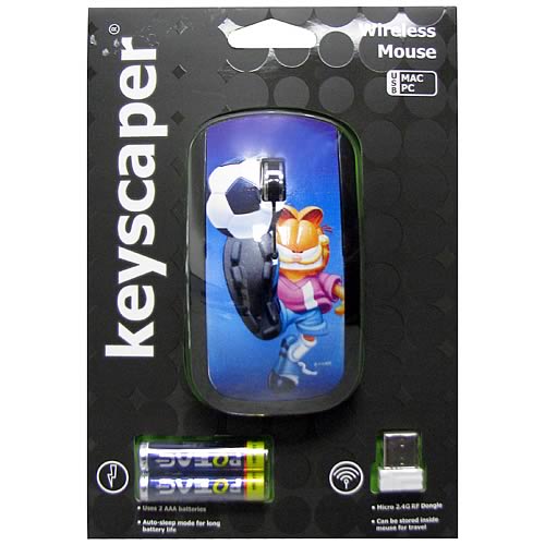 Garfield Soccer Wireless Mouse