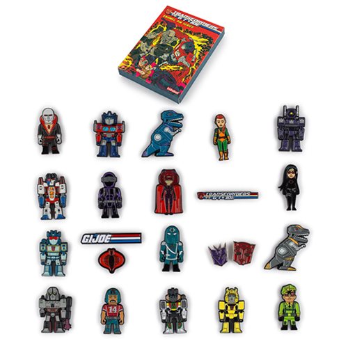 Transformers vs. G.I. Joe Enamel Pin Series Random 4-Pack