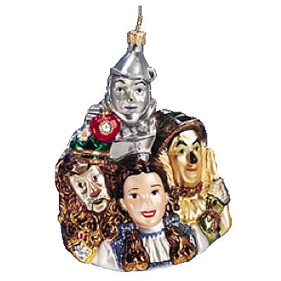Wizard of Oz Dorothy and Friends Polonaise Ornament