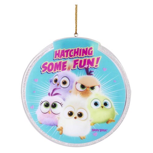 Angry Birds Movie Hatchlings Light-Up Disc Ornament
