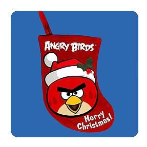Angry Birds 6 1/2-Inch Mini Applique Stocking
