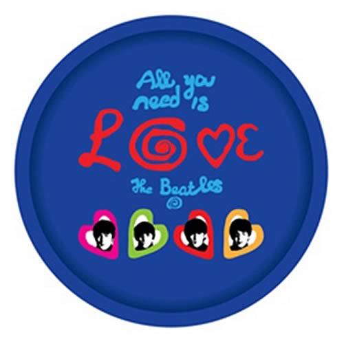 Beatles All You Need Is Love Serving Tray