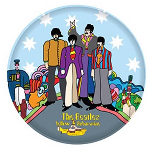Beatles Yellow Submarine Serving Tray