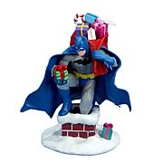 Batman with Gifts Fabric Mache Statue