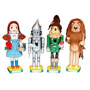 Wizard of Oz 14-Inch Wooden Nutcrackers Set