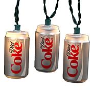 Coca-Cola Diet Coke Can Party Lights Set