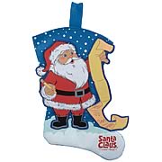 Santa Claus Is Comin to Town Felt Stocking