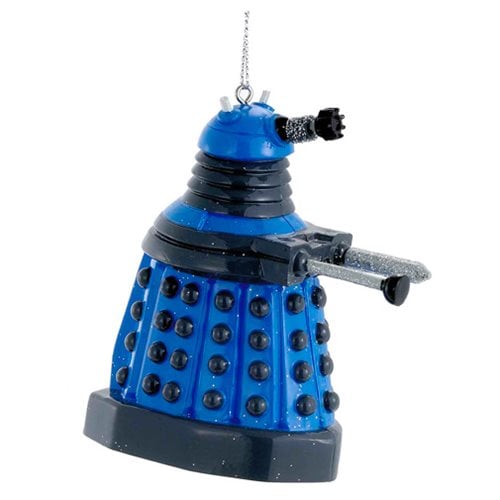 Doctor Who Blue Dalek 2 1/2-Inch Figural Ornament