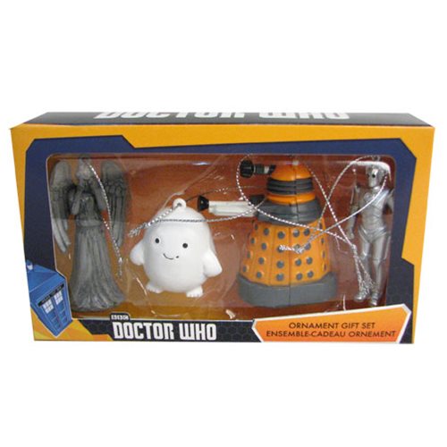 Doctor Who Mini Ornament Gift Set 4-Pack