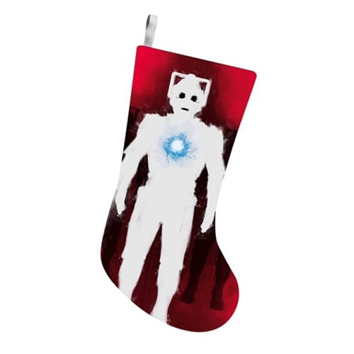 Doctor Who Cyberman 19-Inch Printed Stocking