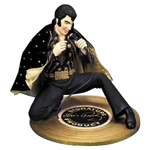 Elvis Presley Fabric Mache 6-Inch Statue