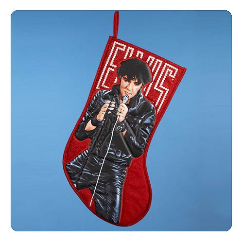 Elvis Presley 19-Inch Applique Stocking