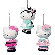 Hello Kitty Lolita 3 1/2-Inch Ornaments