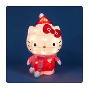 Hello Kitty 18-Inch Long String of 3-D Soft Tinsel Lights