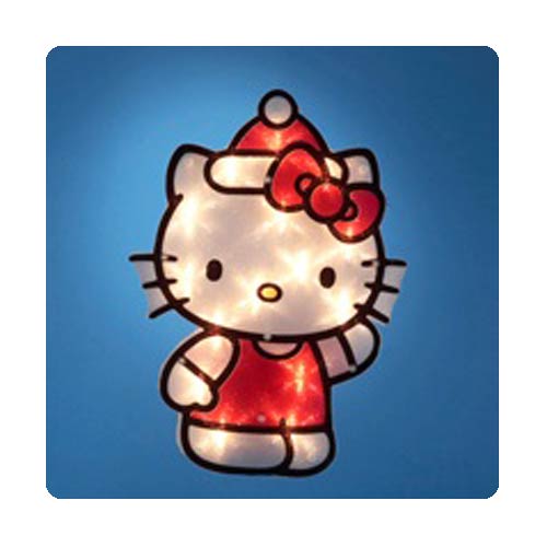 Hello Kitty 12-Inch Light-Up Window Decor