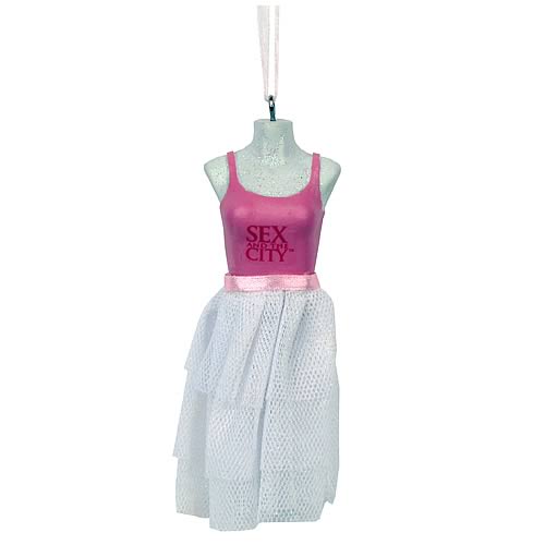 Sex and the City Form with Tulle Skirt 4-Inch Resin Ornament