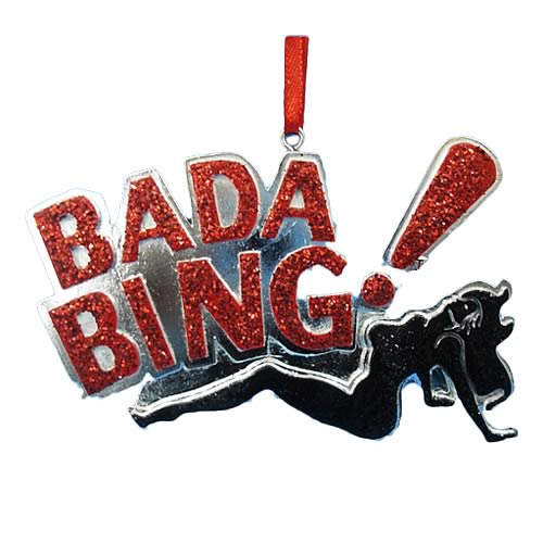 Sopranos Bada Bing 3 1/2-Inch Resin Ornament
