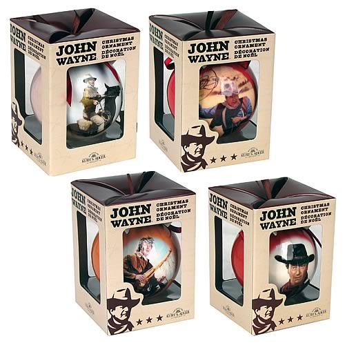 John Wayne Ball Ornaments