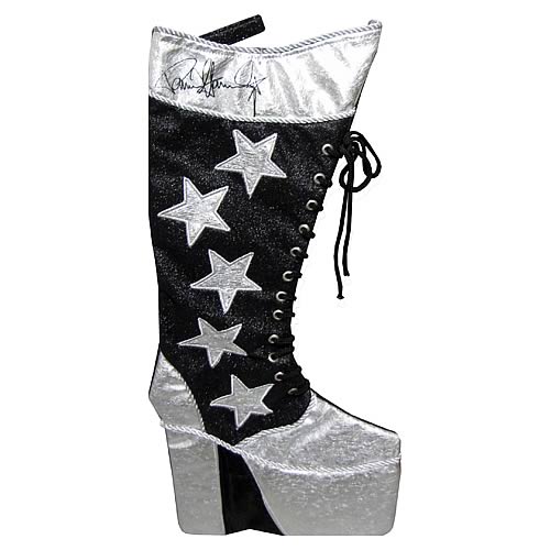 KISS 19-Inch Paul Stanley Star Child Boot Applique Stocking