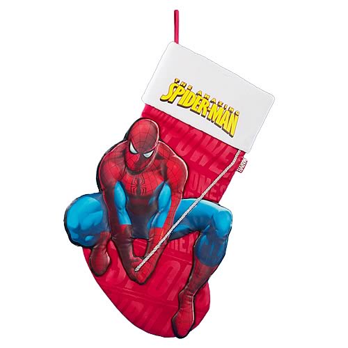 Spider-Man Applique Stocking