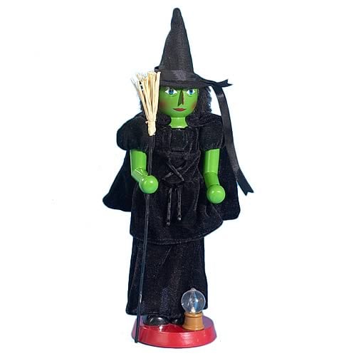 Wizard of Oz Wicked Witch 15-Inch Wooden Nutcracker