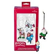 Rudolph Red Nosed Reindeer Mini Ornaments Boxed Set