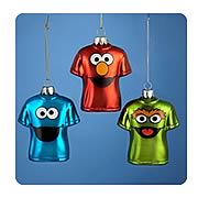 Sesame Street 5-Inch Big Face T-Shirt Ornament Case Sesame Street 5-Inch Big Face T-Shirt Ornament Case