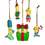 Simpsons Resin Mini Ornaments Boxed Set